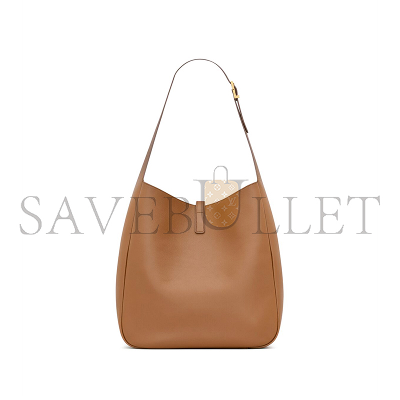 y*l le 5 À 7 S*pple large in grained leather 753837aaauq2536 (30*31*13cm)